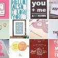 12 Love-ly Typographical Prints For Your Valentine
