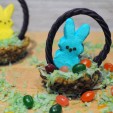 Peep Krispie Treat Baskets Peep Krispie Treat Baskets