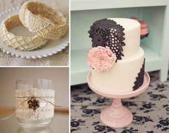 Lace Up Your Wedding: 6 DIY Projects