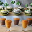Boozy Irish Cupcakes & Jameson Pudding Shots Boozy Irish Cupcakes & Jameson Pudding Shots