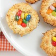 Colorful Coconut Cups for Spring