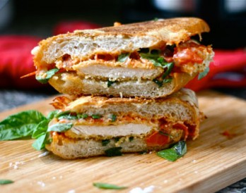Chicken Parmesan Grilled Cheese