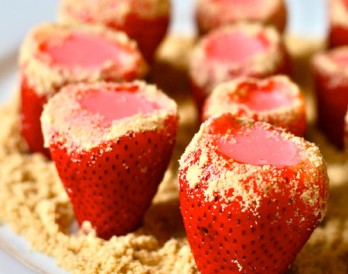 Spike Your Sweets: Strawberry Cheesecake Jello Shots