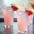 9. Rosemary Rhubarb Grapefruit Cocktail