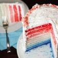 Who Wants a Piece of Our Ombre Independence Day Cake? Who Wants a Piece of Our Ombre Independence Day Cake?