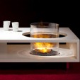 All Fired Up: Fire-Breathing Coffee Tables, Mobile Fireplaces & More