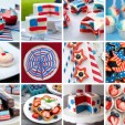 Red, White and Blue Pops, Cakes and Cookies