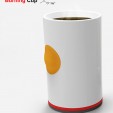This Cup Keeps Your Coffee Hot with the Push of a Button