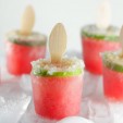 Spike Your Sweets: Watermelon Margarita Poptails Spike Your Sweets: Watermelon Margarita Poptails