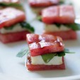 Summer Comfort Food: Watermelon Grilled Cheese Bites