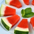Watermelon Mint Jello Shots… in a Watermelon Rind! Watermelon Mint Jello Shots… in a Watermelon Rind!