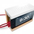Snooze! An iPhone Alarm Dock with a Giant Snooze Button