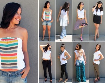 10 Ways to Style a Plain White Tee