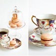 1. Mandarin and Rhubarb Macarons