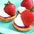 4. Mini Strawberry Rhubarb Tarts