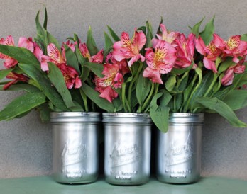 DIY Basics: Inside Out Painted Jars