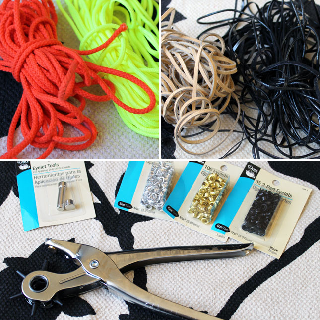 LaceHeels-Materials