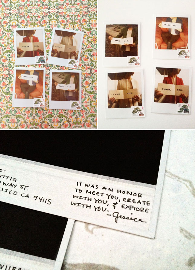 How to Turn a Polaroid into a Postcard Brit + Co