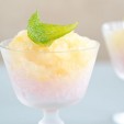 8. Orangeade and Rhubarb Granita