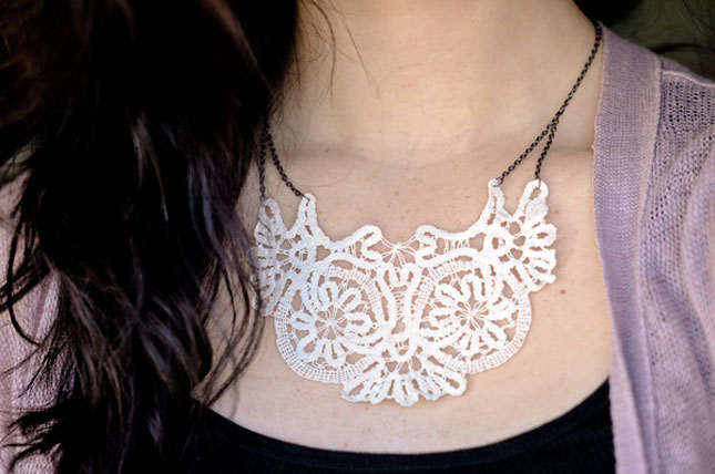 Doily-Necklace