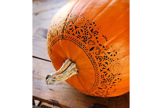 Doily-Pumpkin