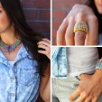 How to Create Beaded Baubles with Safety Pins