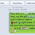 Popular Song Lyrics in iOS Emoticon Form