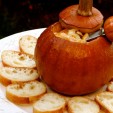 Pumpkin Fondue…Baked in a Pumpkin!