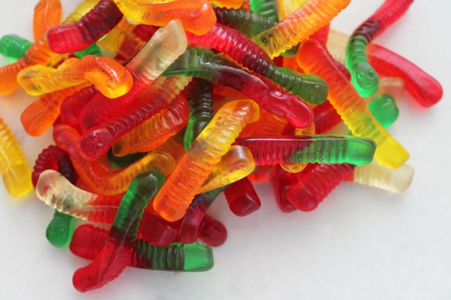 GUMMY WORMS gummy worms: