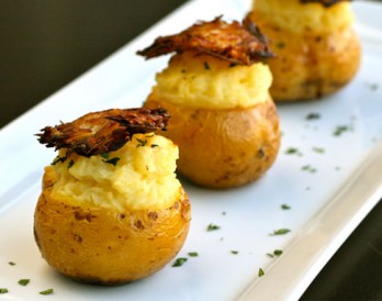 These Triple Threat Potatoes are Baked, Mashed, and Fried!