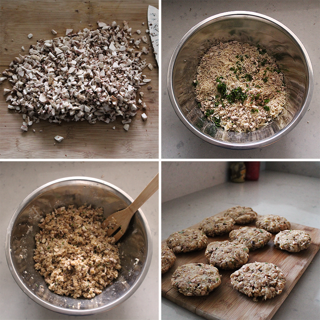 The Mushroom Burger Process The Mushroom Burger Process