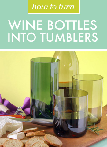 How to Turn Wine Bottles into Tumblers