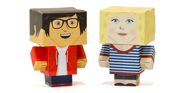 Win 3D Paper Dolls for You and Your Valentine (Free Giveaway!) | Brit + Co