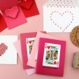 Will You Be Our Valentine? 4 Quick + Easy DIY Stationery Ideas