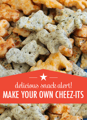 Delicious Snack Alert! Make Your Own Cheez-Its