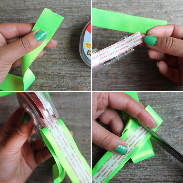 How to Make Your Own Neon Ribbon Tape Brit + Co
