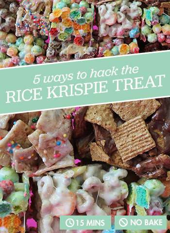 5 Ways to Hack the Rice Krispie Treat (No Baking Required)