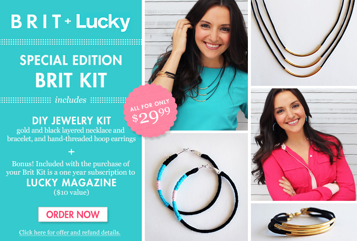 Announcing a Special Collaboration with Lucky Magazine!
