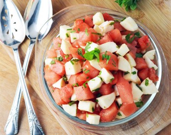 Summer Salad Remix: Watermelon Mozzarella Ceviche