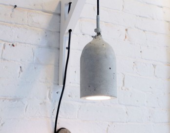 How to Use Plastic Bottles to Make Concrete Pendant Lamps