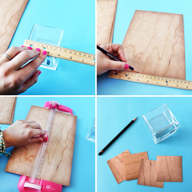 An Easy Way to Make Modern Wood Vases Brit + Co