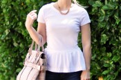 Peplum T-shirt DIY