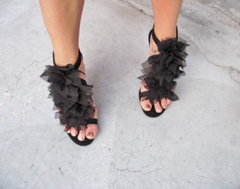 Christian Louboutin Petal Sandal DIY