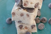 Chocolate Chip Cookie Dough Fudge