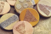 glitter buttons