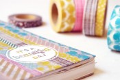 Washi Tape Notebook