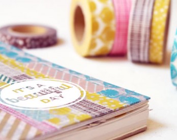 Washi Tape Notebook