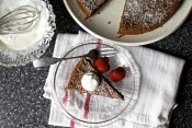 chocolate buckwheat cake