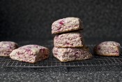 whole wheat raspberry ricotta scones