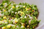 Barley, Corn And Haricot Vert Salad